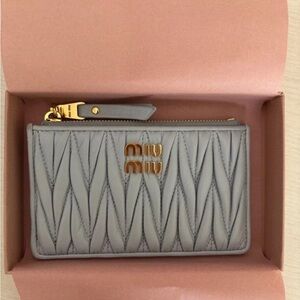 Miu Miu Grey Pouch